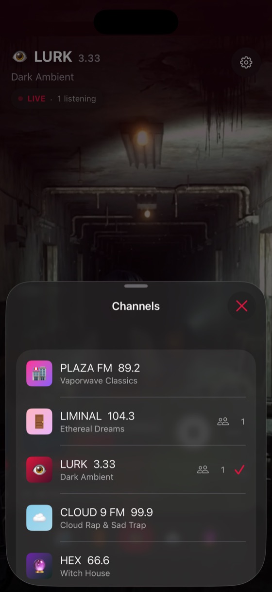 Station selector